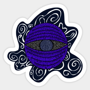 The Watcher of Space Sticker